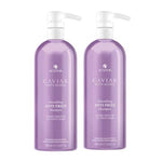 Alterna Caviar Anti-Frizz Shampoo & Conditioner 1000ml Duo (with Free Pumps)