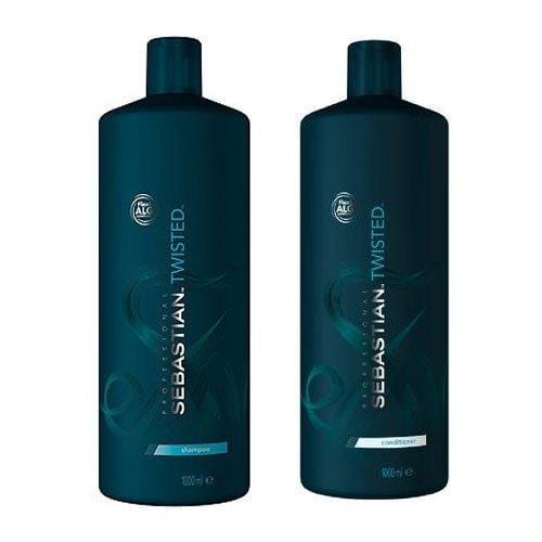 Sebastian Twisted Curl Shampoo & Twisted Curl Conditioner Duo 1000ml (free pumps included) - Bohairmia