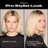 Sebastian Dark Oil before and after use for blondes