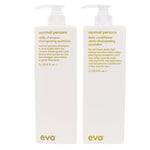 Evo Normal Persons Shampoo & Conditioner Duo 1000ml (with free pumps)