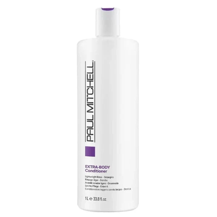 Paul Mitchell Extra Body Daily Conditioner Rinse Thickens & Detangles (with free pump) 1000ml