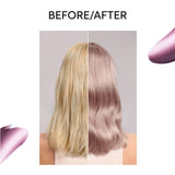 Color Fresh LIlac Frost Before and After 