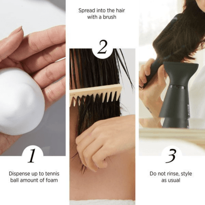 How to use SP Amplifying Hair Foam