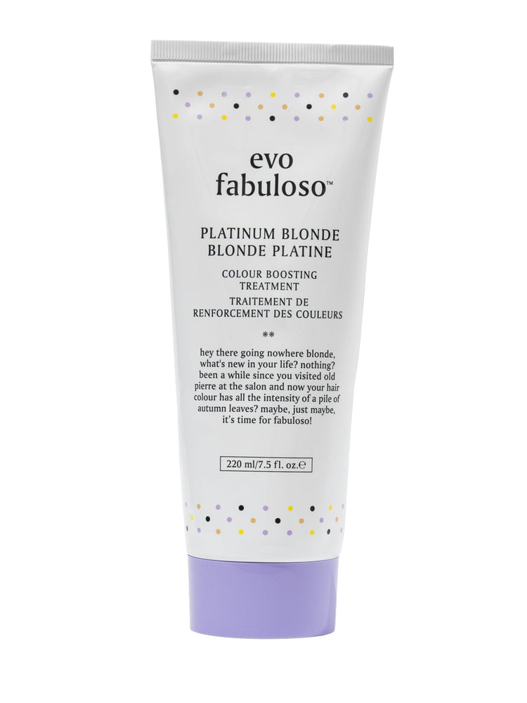 Evo Fabuloso Platinum Blonde Colour Boosting Treatment 220ml