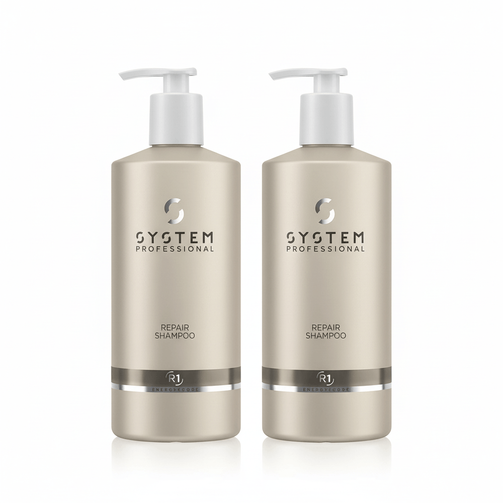 System Professional Repair Shampoo Duo - Shampoo 2 x 1000ml