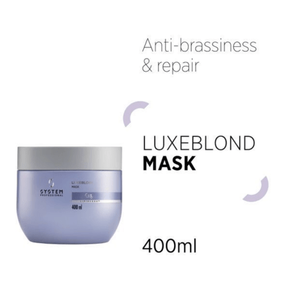 System Professional Luxe Blonde Hair Mask LB3 400ml