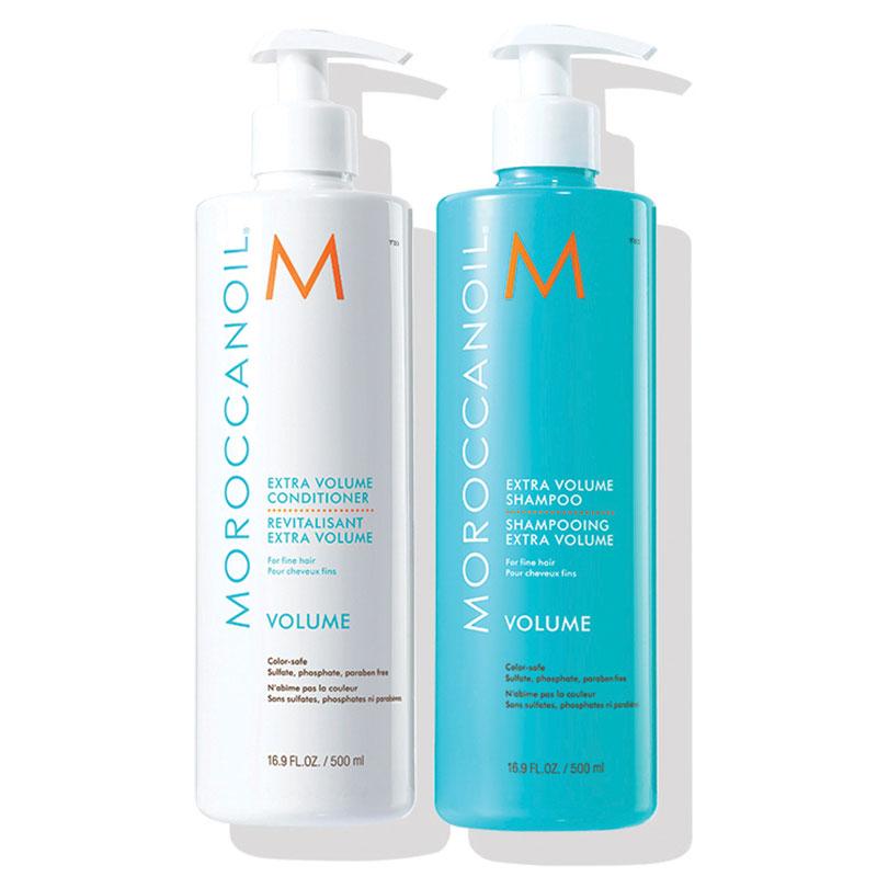 Moroccanoil Extra Volume Shampoo and Conditioner 500ml Duo