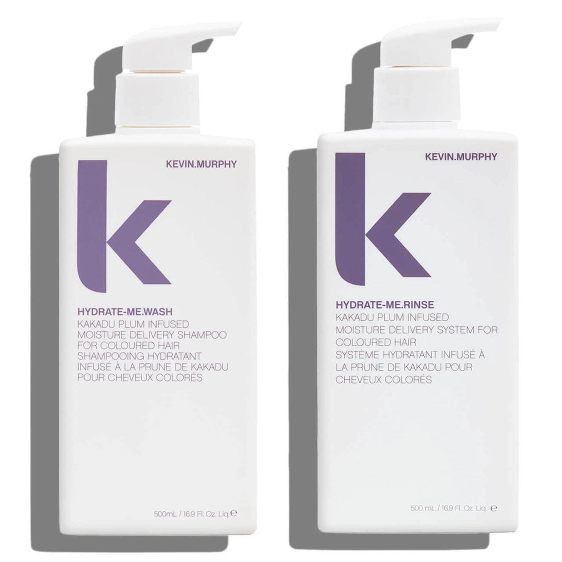 Kevin Murphy Hydrate Me Wash Hydrate Me Rinse 500ml DUO Bohairmia