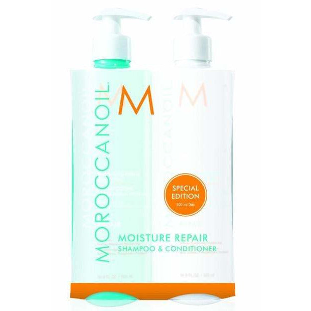 Moroccanoil SPECIAL EDITION Moisture Repair Shampoo & Conditioner 500ml Duo