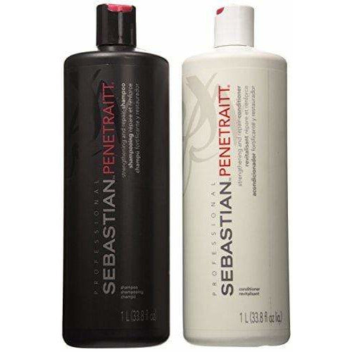 Sebastian Penetraitt Shampoo & Conditioner Duo 1000ml (with free pumps) - Bohairmia