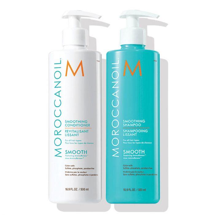 Moroccanoil Duo - Smoothing Shampoo & Conditioner 500ml Duo Pack