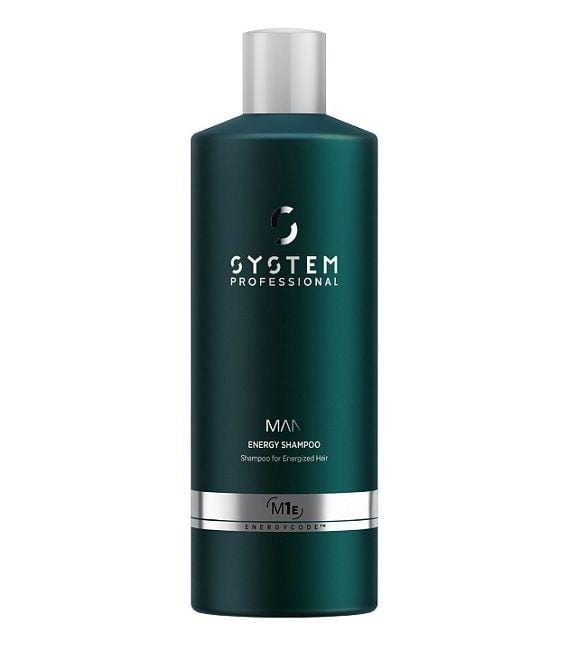 System Professional Man Energy Shampoo (M1e) 1000ml (Free Pump)